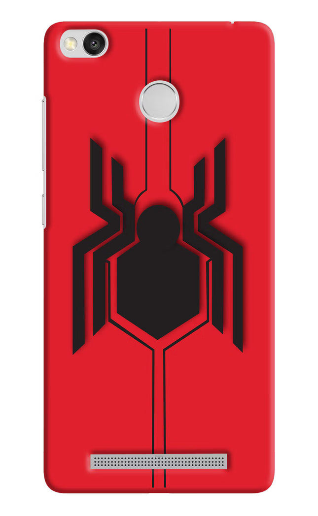 Spider Redmi 3S Prime Hard Case Back Cover by Casekaro