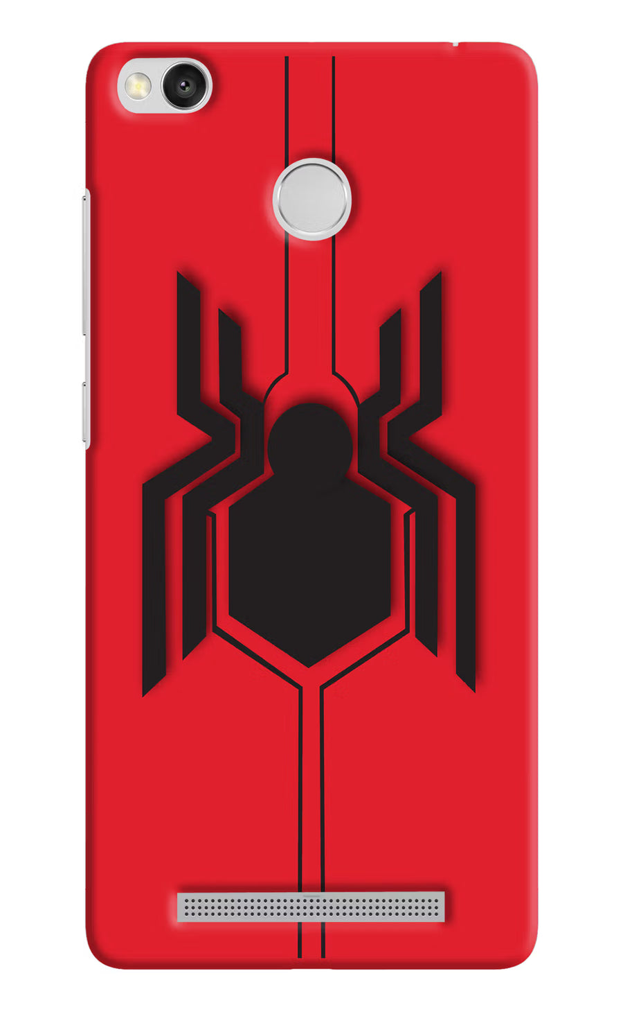 Spider Redmi 3S Prime Back Cover, Hard case