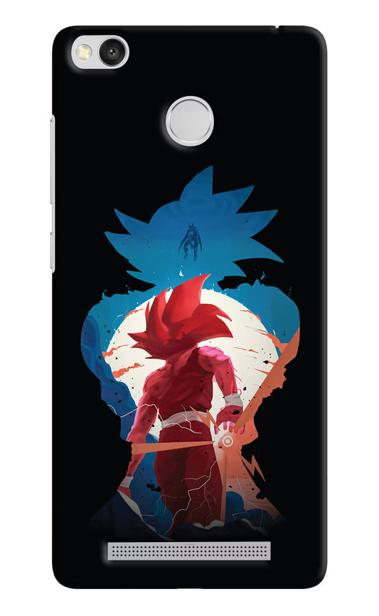 Goku Redmi 3S Prime Hard Case Back Cover by Casekaro