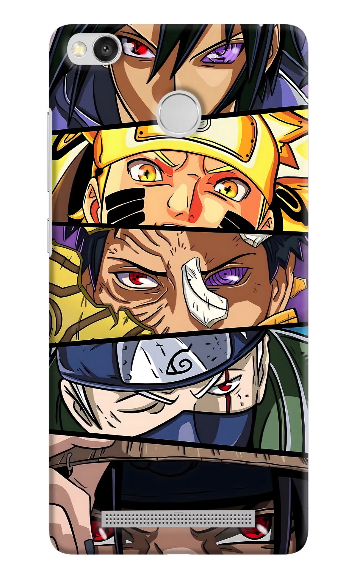 Naruto Character Redmi 3S Prime Hard Case Back Cover by Casekaro