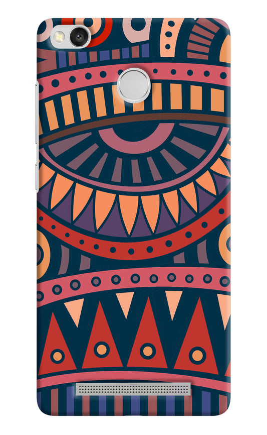 African Culture Design Redmi 3S Prime Hard Case Back Cover by Casekaro