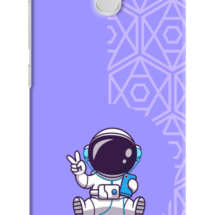 Cute Astronaut Chilling Redmi 3S Prime Hard Case Back Cover by Casekaro