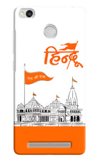 Jai Shree Ram Hindu Redmi 3S Prime Hard Case Back Cover by Casekaro