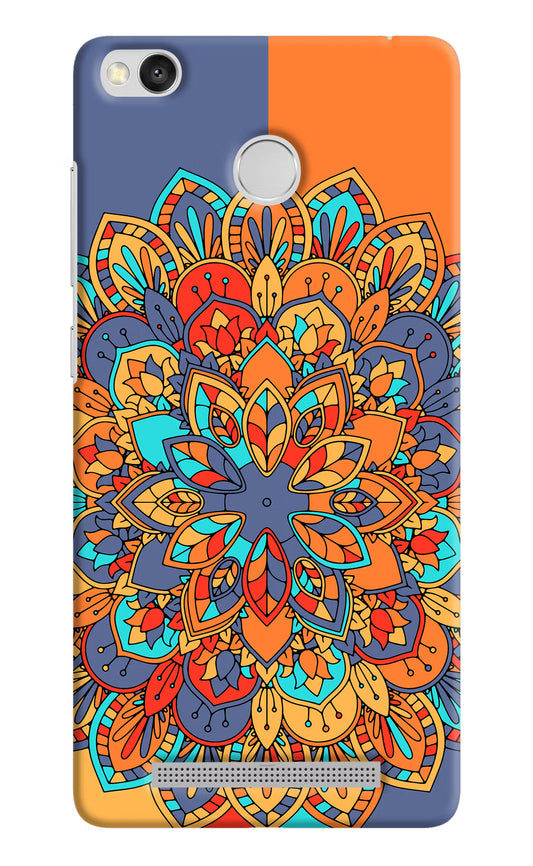 Color Mandala Redmi 3S Prime Hard Case Back Cover by Casekaro
