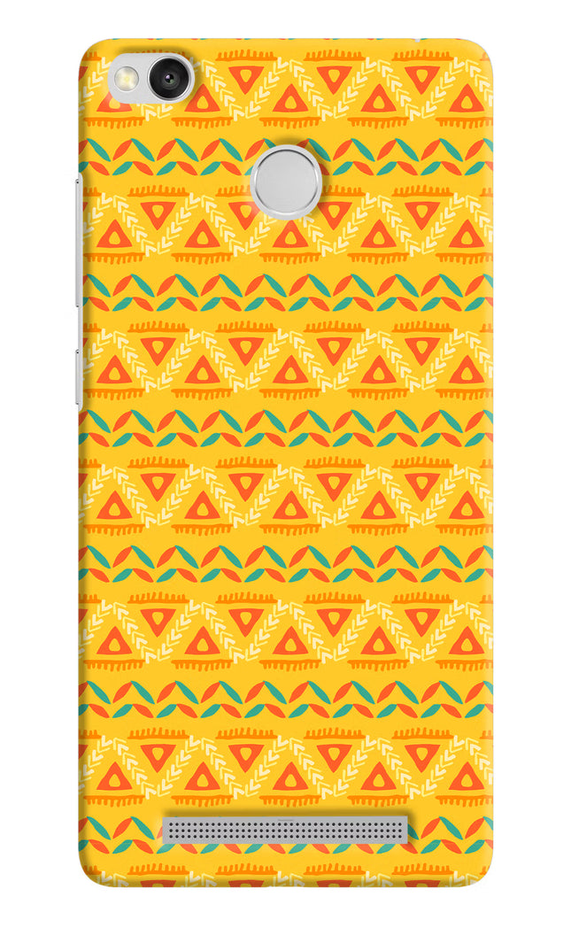 Tribal Pattern Redmi 3S Prime Hard Case Back Cover by Casekaro