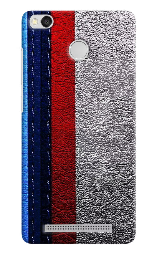 BMW Stripes Redmi 3S Prime Hard Case Back Cover by Casekaro