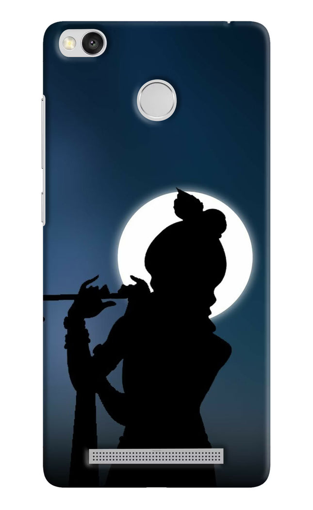 Shri Krishna Silhouette Redmi 3S Prime Hard Case Back Cover by Casekaro