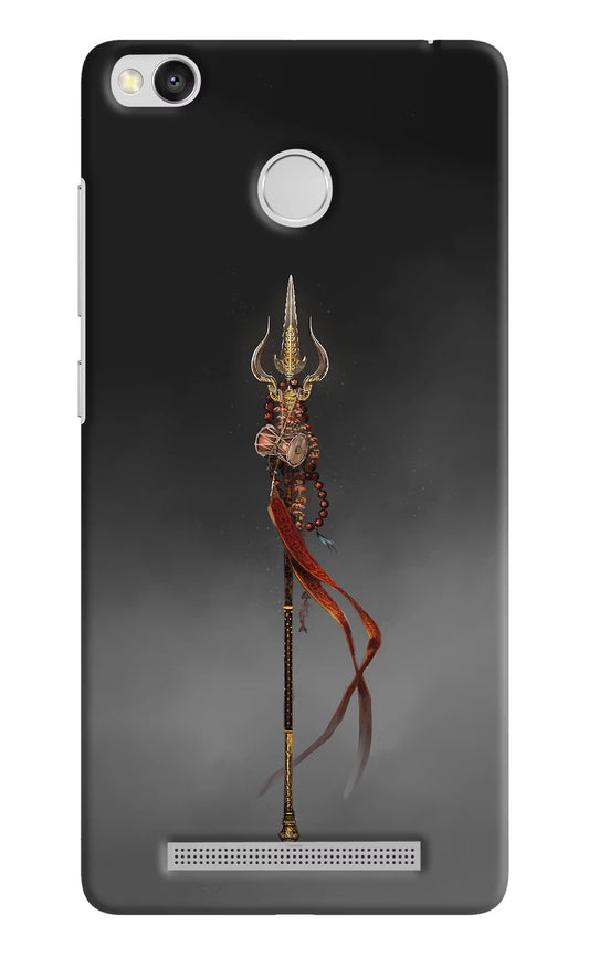 Shiv Trishul Redmi 3S Prime Hard Case Back Cover by Casekaro