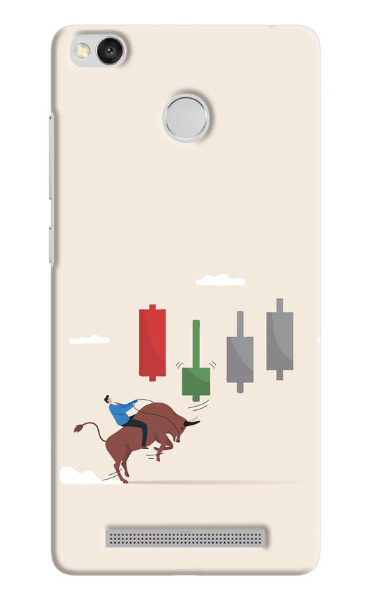 Bull Trading Momentum Redmi 3S Prime Hard Case Back Cover by Casekaro