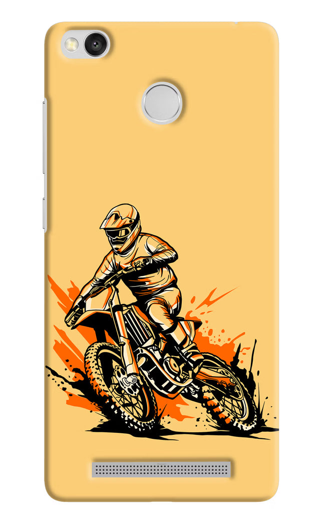 Off-Road Fury Redmi 3S Prime Hard Case Back Cover by Casekaro