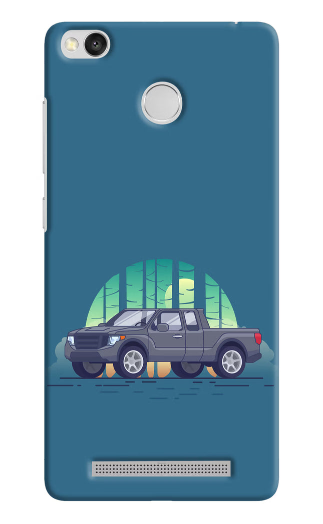 Retro Garage Vibe Redmi 3S Prime Hard Case Back Cover by Casekaro