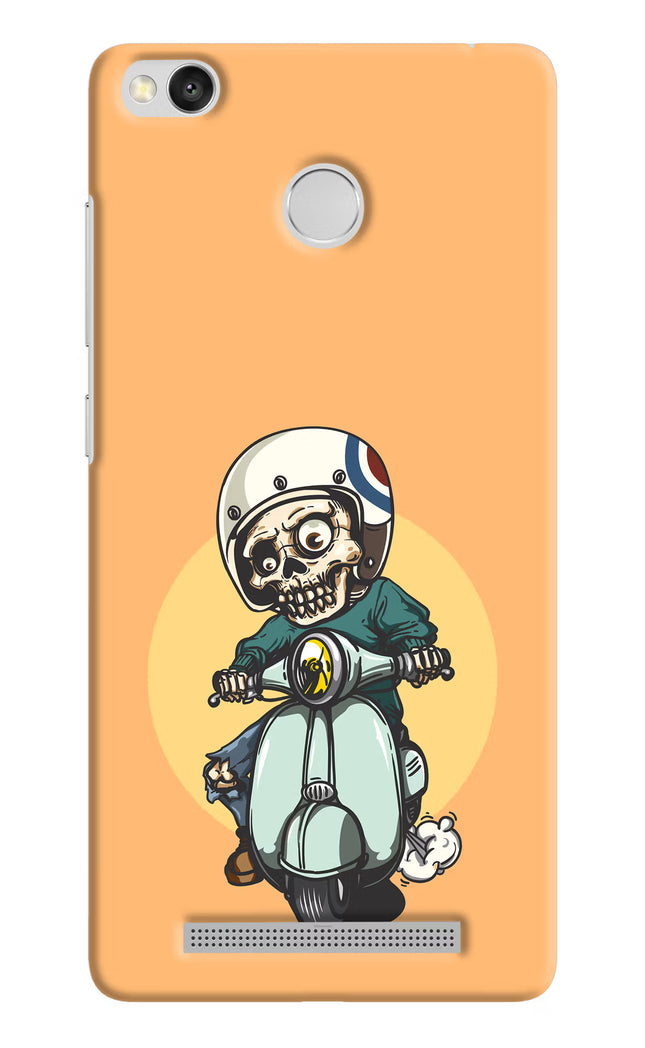 Undead Biker Redmi 3S Prime Hard Case Back Cover by Casekaro