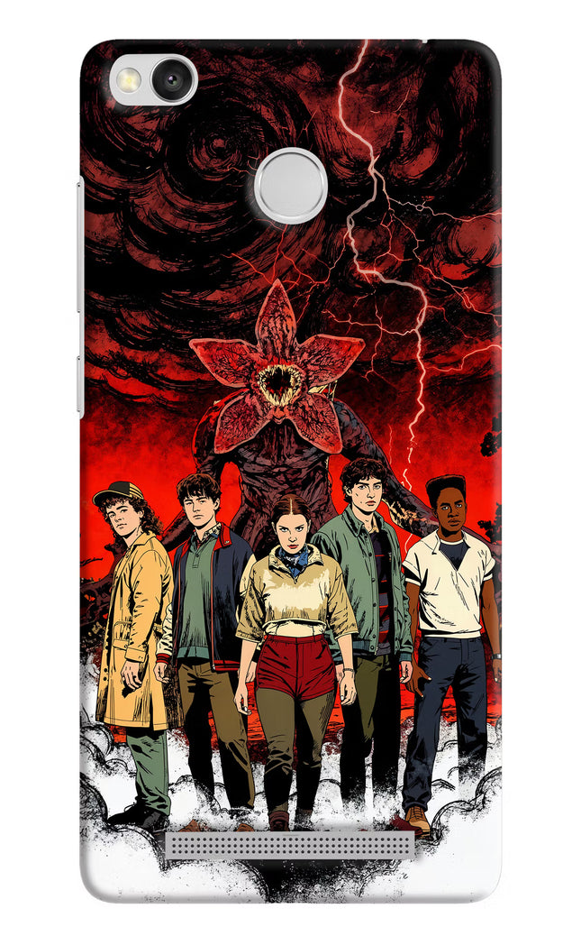Ordinary Things Characters Redmi 3S Prime Hard Case Back Cover by Casekaro