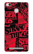 Ordinary Things Redmi 3S Prime Hard Case Back Cover by Casekaro