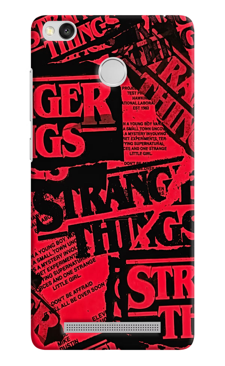 Ordinary Things Redmi 3S Prime Back Cover, Hard case