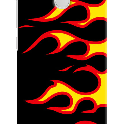Side Sweep Flames Redmi 3S Prime Hard Case Back Cover by Casekaro