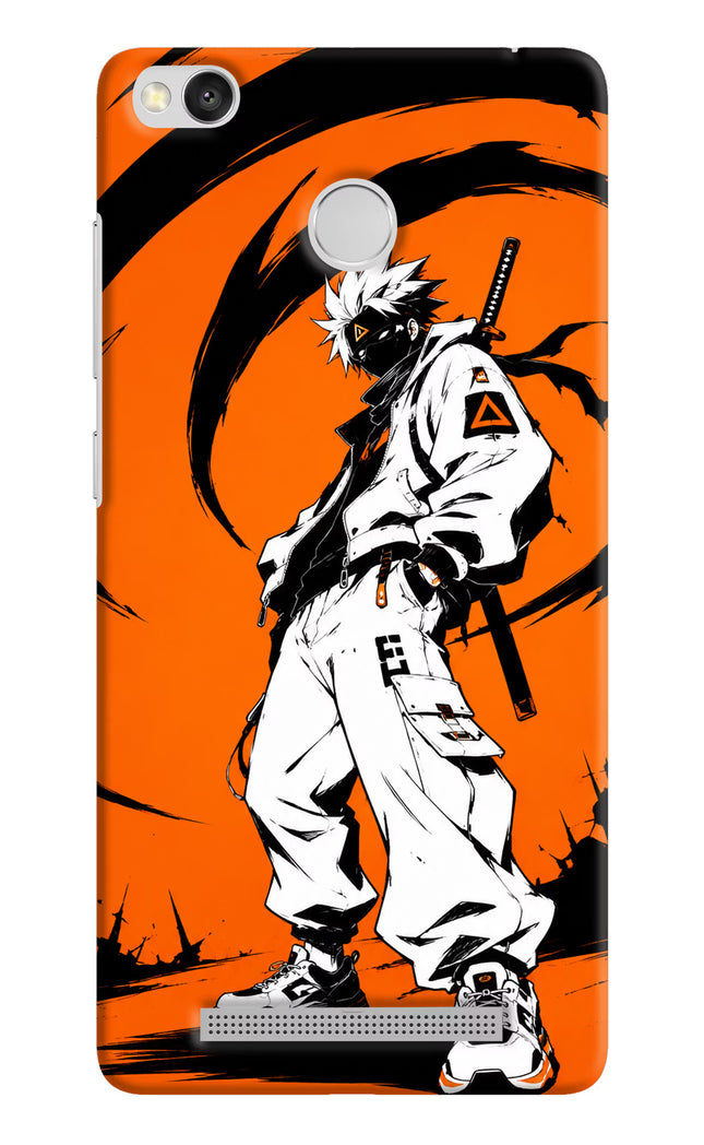 Street Samurai  Redmi 3S Prime Hard Case Back Cover by Casekaro