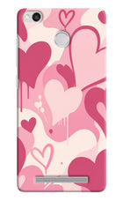 Hearty case Redmi 3S Prime Hard Case Back Cover by Casekaro