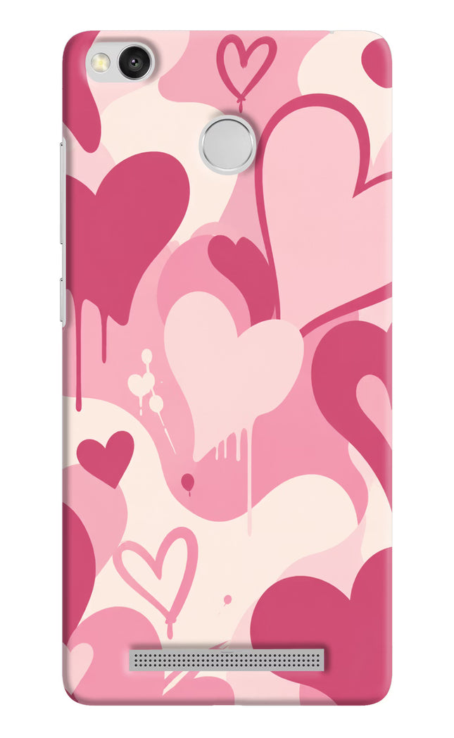 Hearty case Redmi 3S Prime Hard Case Back Cover by Casekaro