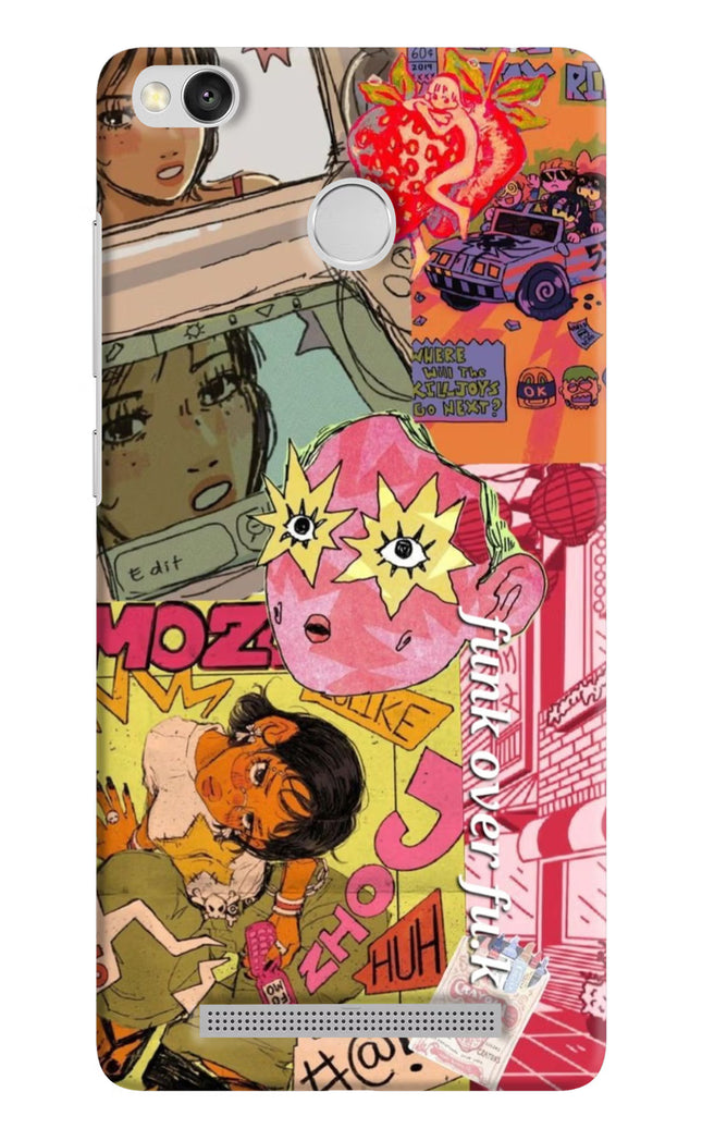 Funkover Redmi 3S Prime Hard Case Back Cover by Casekaro