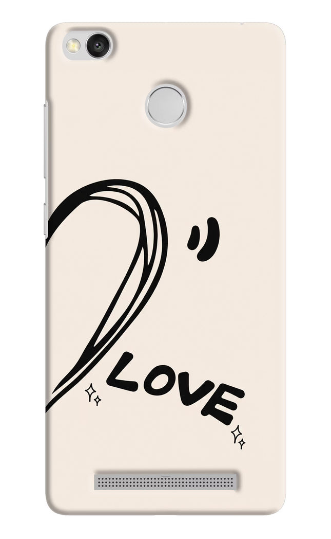 Soul Line Redmi 3S Prime Hard Case Back Cover by Casekaro