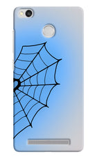 Blue Web Redmi 3S Prime Hard Case Back Cover by Casekaro
