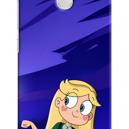 Star Glow Redmi 3S Prime Hard Case Back Cover by Casekaro
