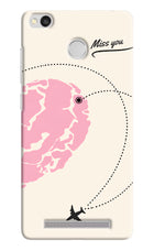 Miss Orbit Redmi 3S Prime Hard Case Back Cover by Casekaro