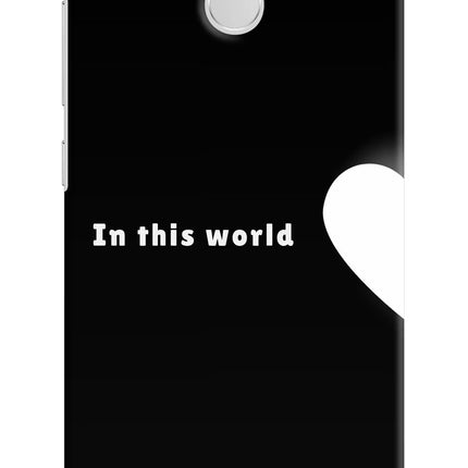 This World Redmi 3S Prime Hard Case Back Cover by Casekaro