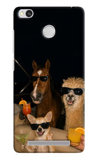Party Squad Redmi 3S Prime Hard Case Back Cover by Casekaro