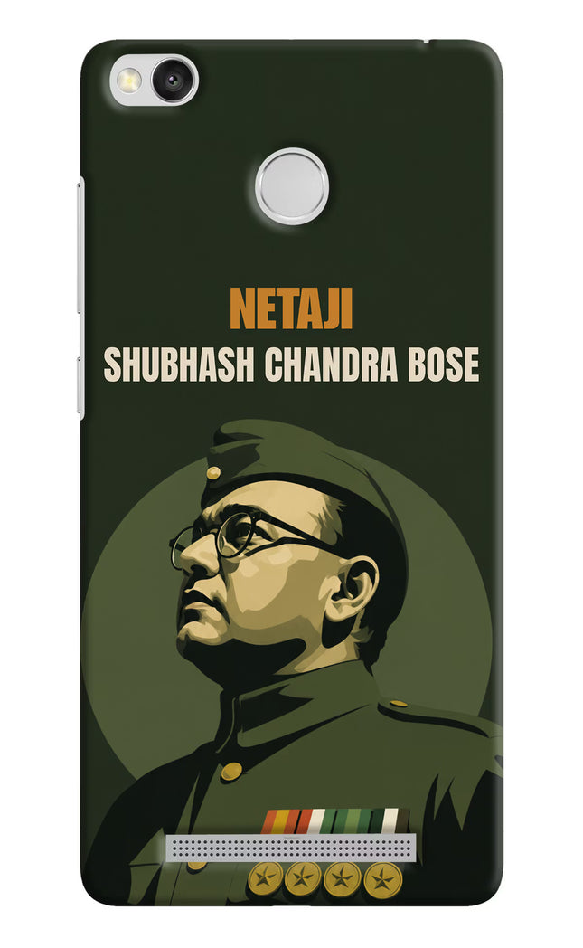 Netaji Legacy Redmi 3S Prime Back Cover