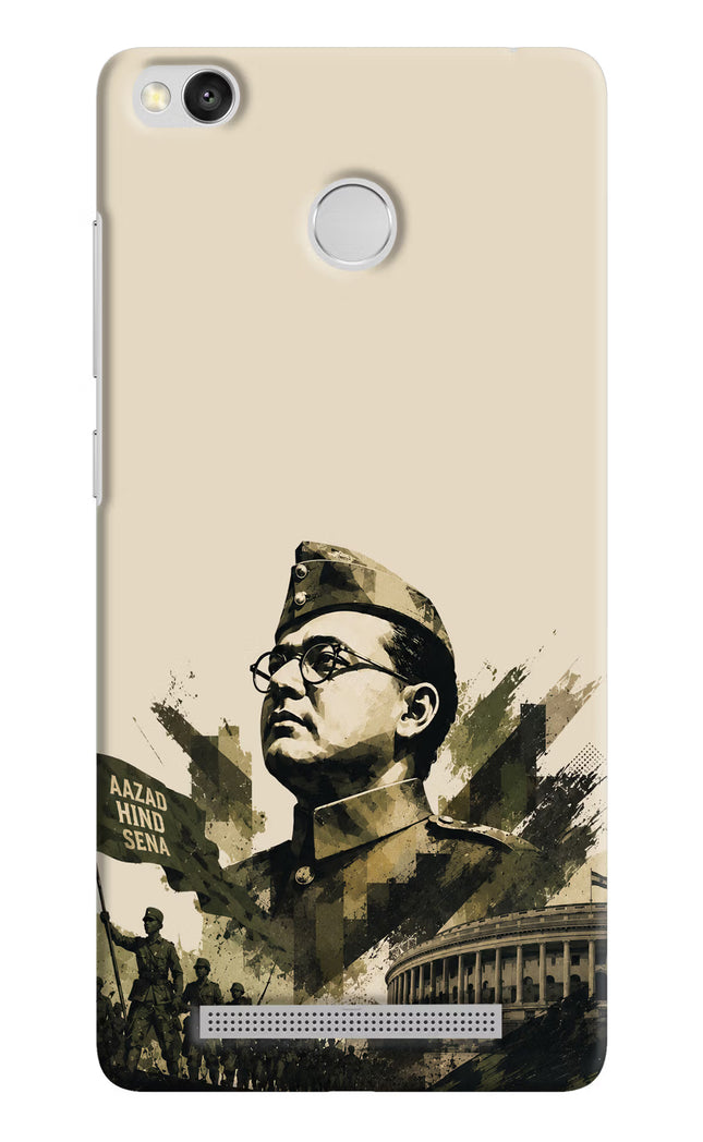 Netaji Rising Redmi 3S Prime Back Cover