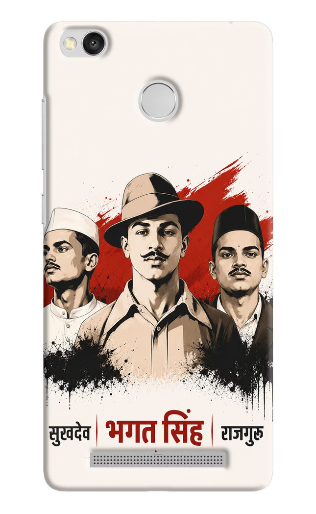 Sardar Patel Iron Will Redmi 3S Prime Back Cover