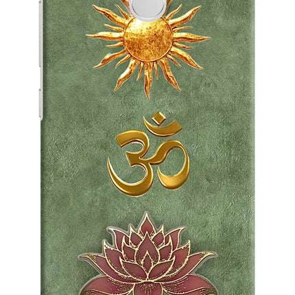 Om & Lotus Redmi 3S Prime Back Cover