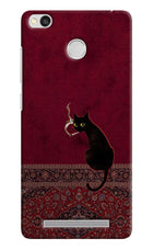 Midnight Cat Redmi 3S Prime Hard Case Back Cover by Casekaro