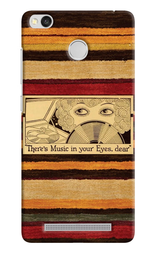 Vinyl Stripes Redmi 3S Prime Hard Case Back Cover by Casekaro