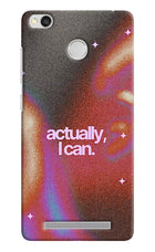 Pink Aura Redmi 3S Prime Hard Case Back Cover by Casekaro
