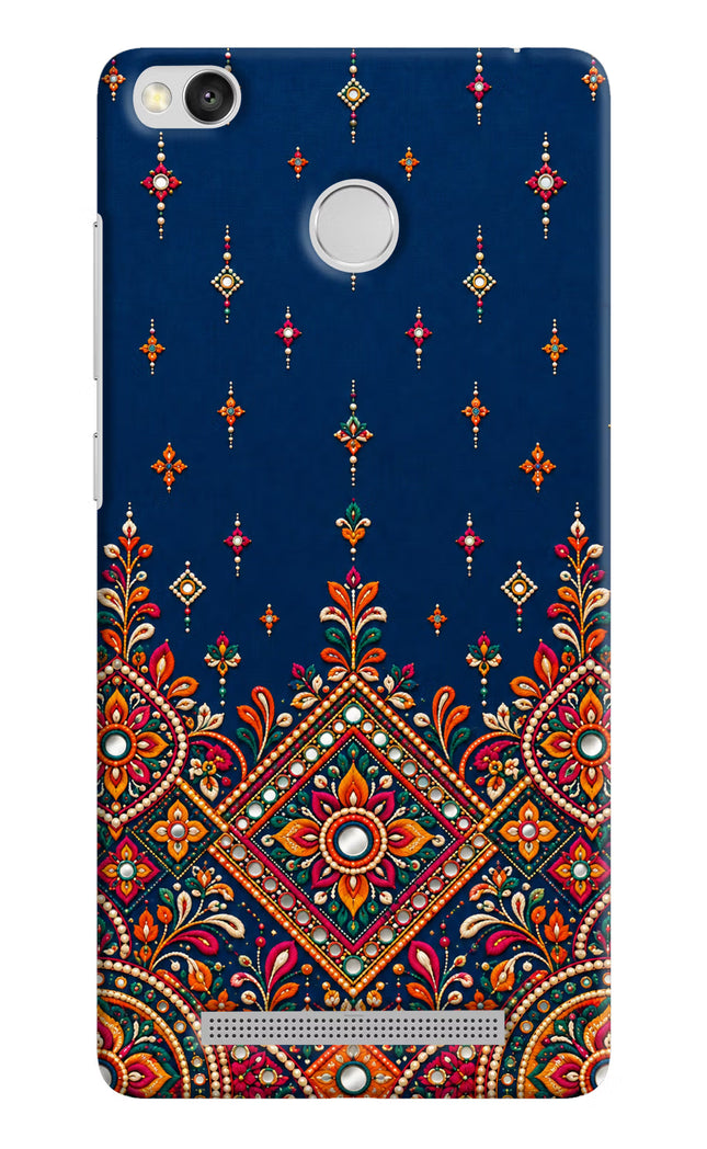 Neel Noor Redmi 3S Prime Hard Case Back Cover by Casekaro