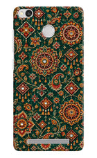 Green Pataka Redmi 3S Prime Hard Case Back Cover by Casekaro