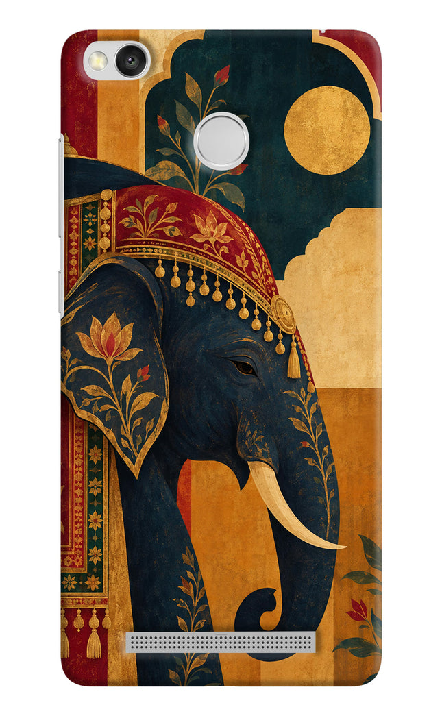 Royal Elephant Redmi 3S Prime Back Cover