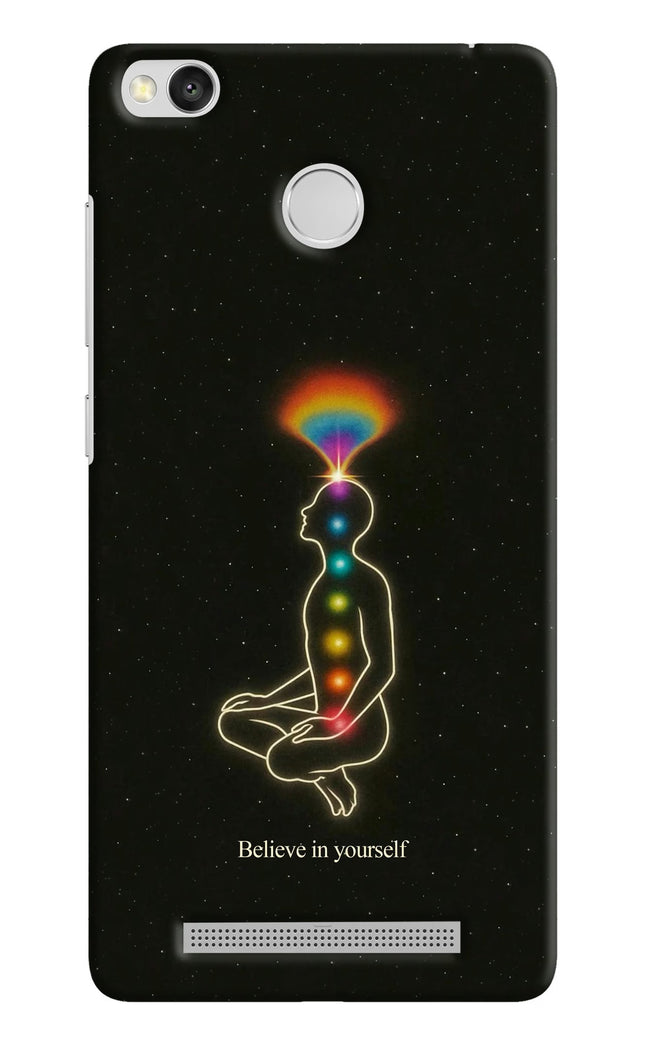 Believe in yourself Redmi 3S Prime Hard Case Back Cover by Casekaro
