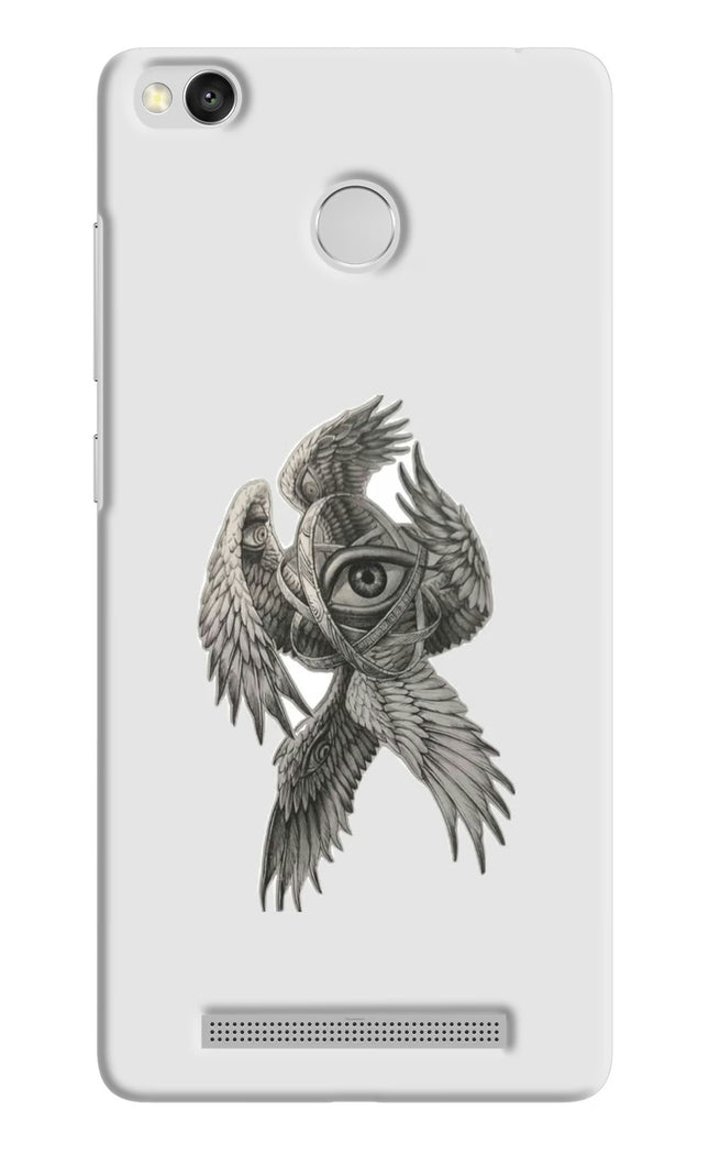 Accurate Angel Redmi 3S Prime Hard Case Back Cover by Casekaro