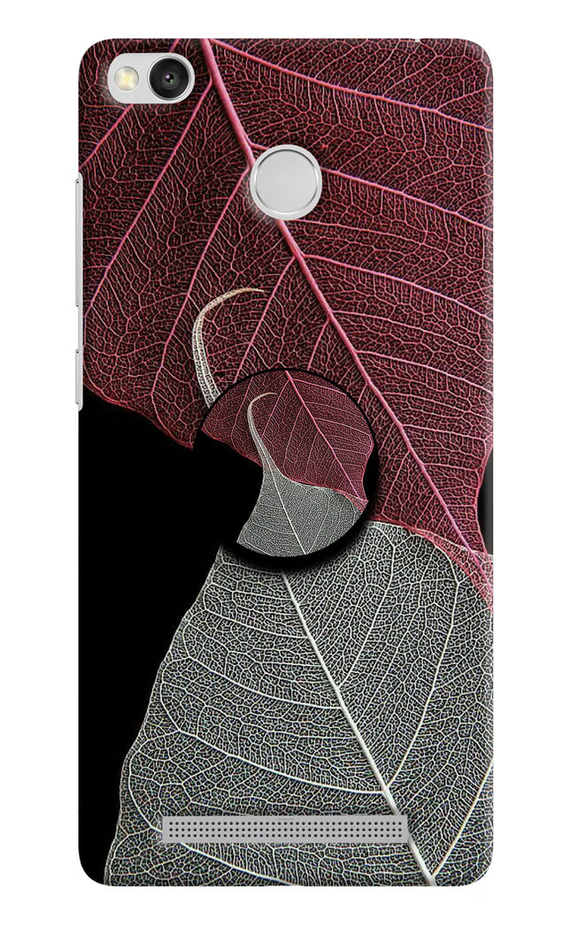 Leaf Pattern Redmi 3S Prime Pop Case by Casekaro