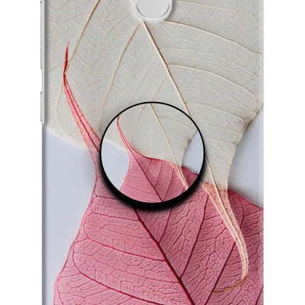 White Pink Leaf Redmi 3S Prime Pop Case by Casekaro