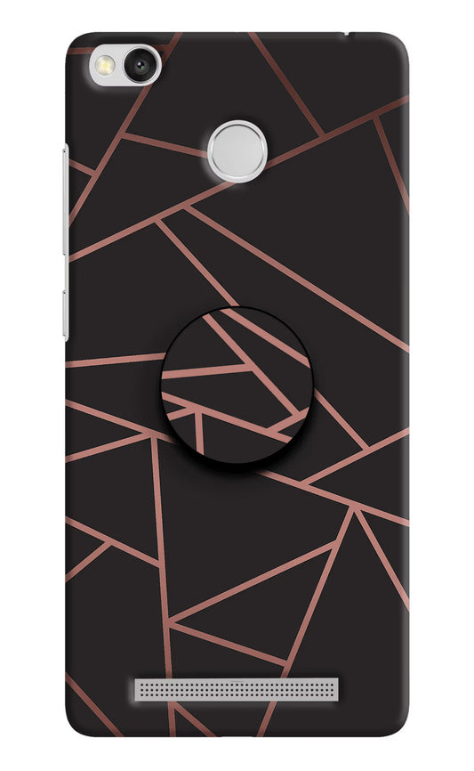 Geometric Pattern Redmi 3S Prime Pop Case by Casekaro