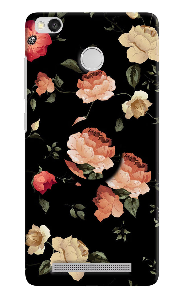 Flowers Redmi 3S Prime Pop Case by Casekaro