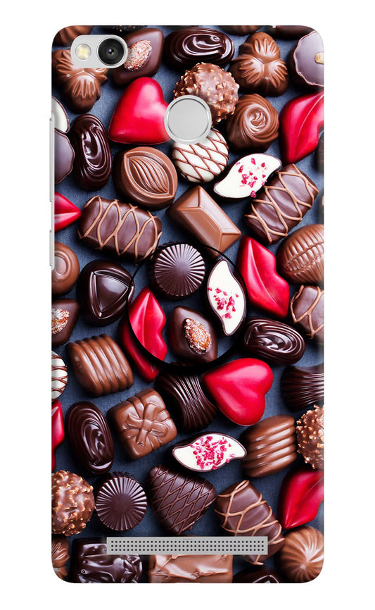 Chocolates Redmi 3S Prime Pop Case by Casekaro
