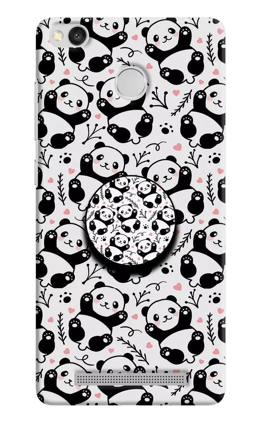 Cute Panda Redmi 3S Prime Pop Case by Casekaro
