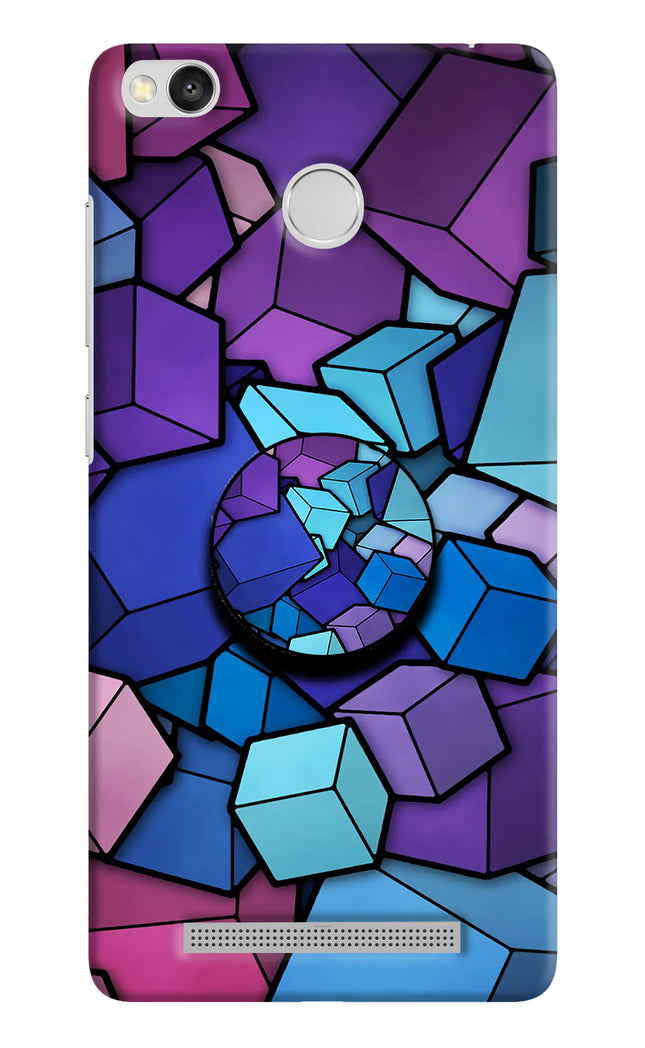 Cubic Abstract Redmi 3S Prime Pop Case by Casekaro