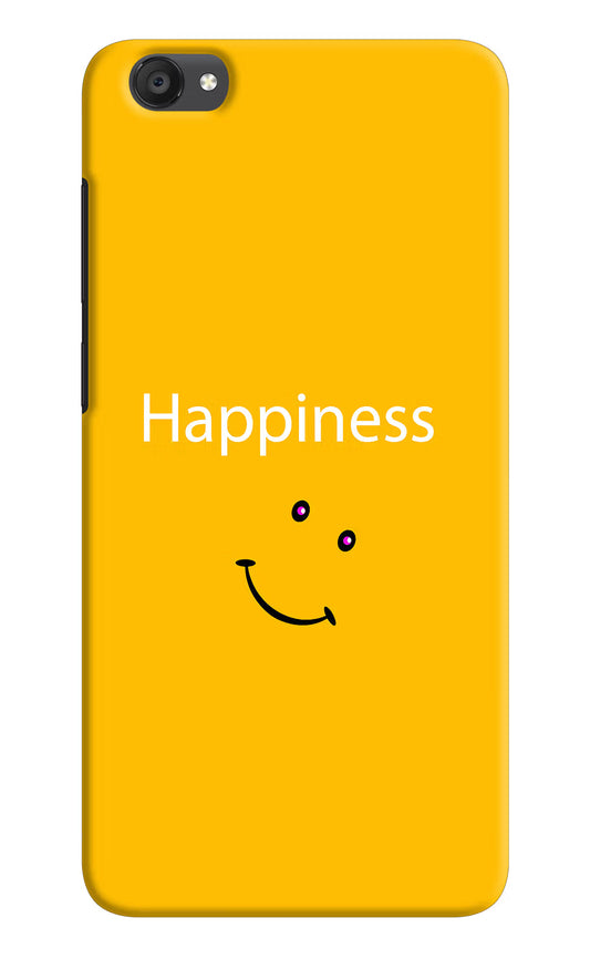 Happiness With Smiley Vivo Y55s Hard Case Back Cover by Casekaro